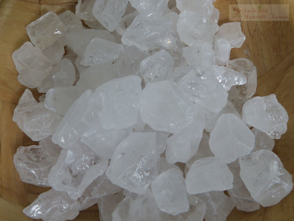 Bergkristall Wassersteine, 500g Beutel